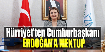 İzmit Belediye Başkanı Fatma Kaplan Hürriyet’ten Cumhurbaşkanı Erdoğan’a mektup