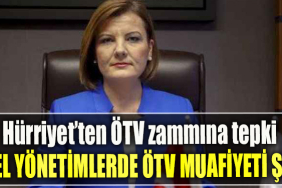 İzmit Belediye Başkanı Fatma Kaplan Hürriyet’ten ÖTV zammına tepki Yerel yönetimlerde ÖTV muafiyeti şart!