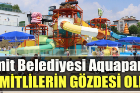 İzmit Belediyesi Aquapark’ı yazın İzmitlilerin gözdesi oldu