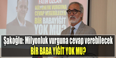 İzmit Belediyesi Basın Danışmanı Cem Şakoğlu Milyonluk vurguna cevap verebilecek bir babayiğit yok mu