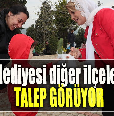 İzmit Belediyesi diğer ilçelerden de talep görüyor