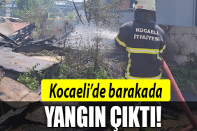 KOCAELİ BARAKA YANGIN