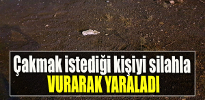 Kocaeli' de Çakmak istediği kişiyi silahla vurarak yaraladı