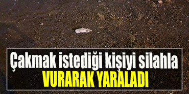 Kocaeli' de Çakmak istediği kişiyi silahla vurarak yaraladı