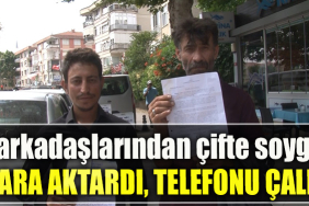 Kocaeli'de iş arkadaşlarından çifte soygun Para aktardı, telefonu çaldı