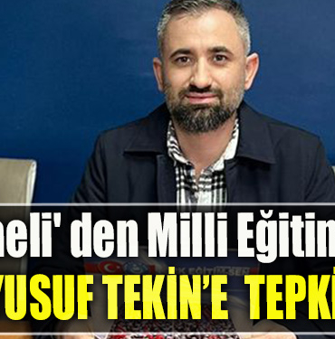 TES Kocaeli' den Milli Eğitim Bakanı Yusuf Tekin’e tepki!