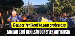 derince yenikent zam