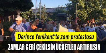derince yenikent zam