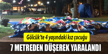 gölcük kız çocuğu yaralandı