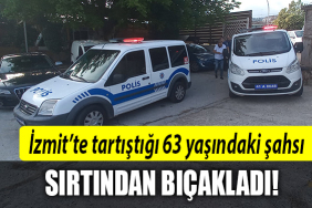 izmit sırtından bıçakladı
