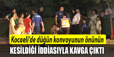 kocaeli düğün konvoyu