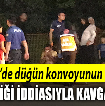 kocaeli düğün konvoyu