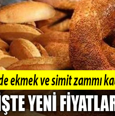 kocaeli ekmek simit zam