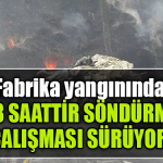 kocaeli fabrika tyangın