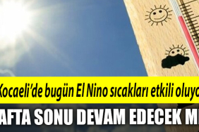 kocaeli hava durumu sıcaklık