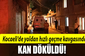 kocaeli izmit kan döküldü