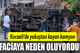 kocaeli kamyon kazası