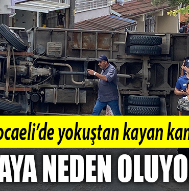 kocaeli kamyon kazası