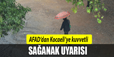 kocaeli kuvvetli yağış