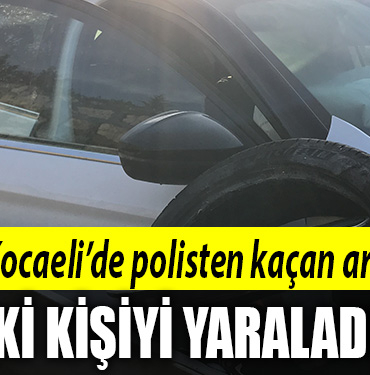 kocaeli polisten kaçan araç
