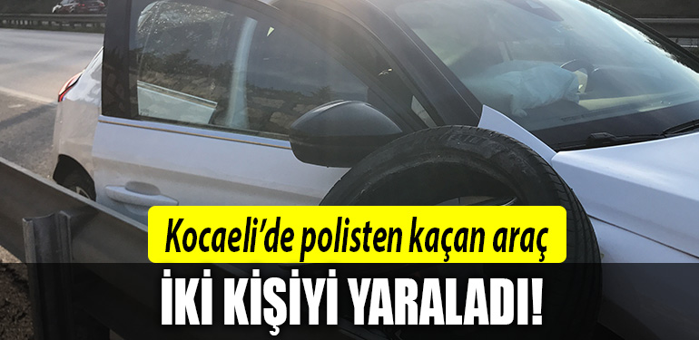 kocaeli polisten kaçan araç