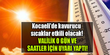 kocaeli sıcak