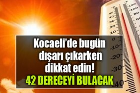 kocaeli sıcak hava 42 derece