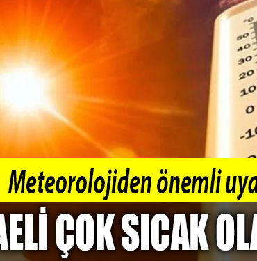 kocaeli sıcak meteoroloji