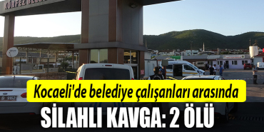 kocaeli silahlı kavga ölü körfez