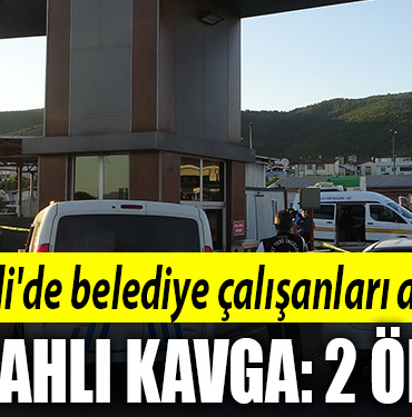 kocaeli silahlı kavga ölü körfez