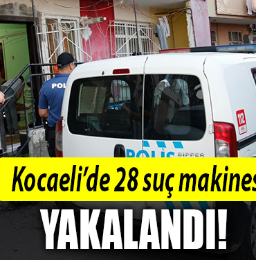 kocaeli suç makinesi