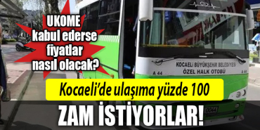 kocaeli ulaşım zam