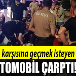 kocaeli yolun karşısına geçen kadına otomobi lçarptı