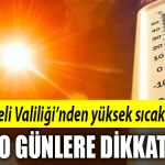 kocaeli yüksek sıcaklık