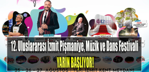 12. Uluslararası İzmit Pişmaniye, Müzik ve Dans Festivali yarın başlıyor!