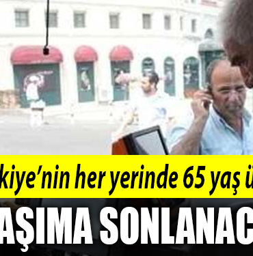 65 yaş ücretsiz taşıma