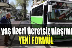 65 yaş üzeri ücretsiz ulaşımda yeni formül