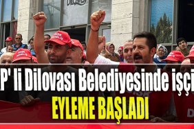 AKP' li Dilovası Belediyesinde işçiler eyleme başladı