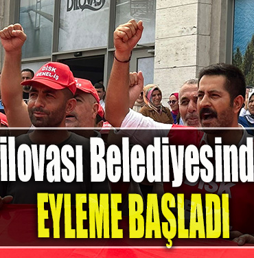 AKP' li Dilovası Belediyesinde işçiler eyleme başladı