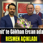 CHP İzmit' te Gökhan Ercan adaylığını resmen açıkladı