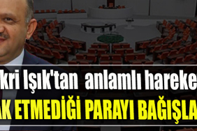 Fikri Işık'tan anlamlı hareket. Hak etmediği parayı bağışladı