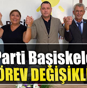 İYİ Parti Başiskele’de görev değişikliği