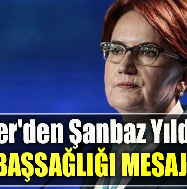 İYİ Parti Genel Başkanı Akşener'den Şanbaz Yıldız için başsağlığı mesajı