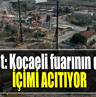 İzmit Belediye Başkanı Fatma Kaplan Hürriyet Kocaeli fuarının durumu içimi acıtıyor