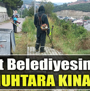 İzmit Belediyesin o muhtara kınama