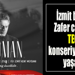 İzmit bu akşam Zafer coşkusunu Teoman konseriyle doyasıya yaşayacak