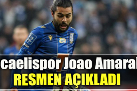 Joao Amaral Kocaelispor kadrosunda