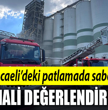 KOCAELİ PATLAMA DERİNCE