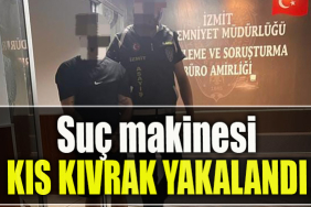 Kocaeli' de Suç makinesi yakalandı