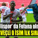 Kocaelispor' da Fofana olmazsa Norveçli o isim ilk sırada